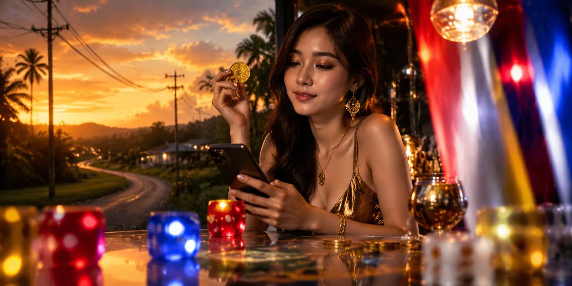 Malaysian-style online dice number game with a mobile-friendly interface